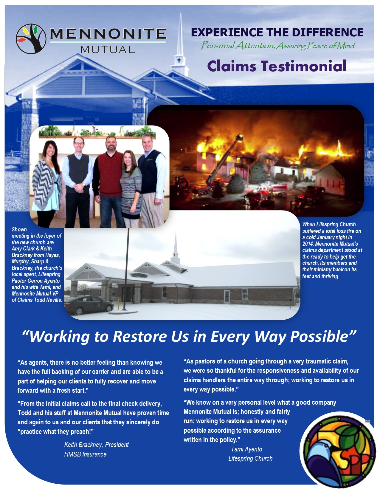 Claims Testominial